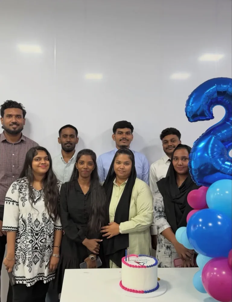 The SpectraTech team at the second anniversary celebration