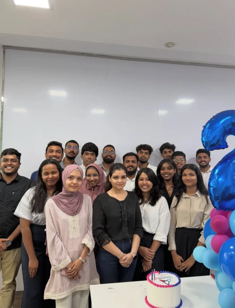 The SpectraTech team at the second anniversary celebration
