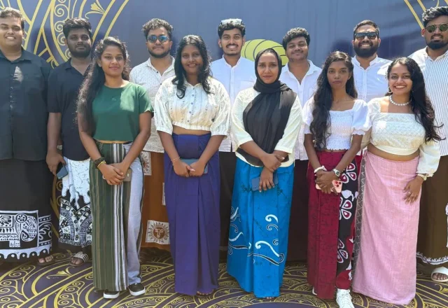 The SpectraTech team at the Sinhala and Tamil New Year celebration