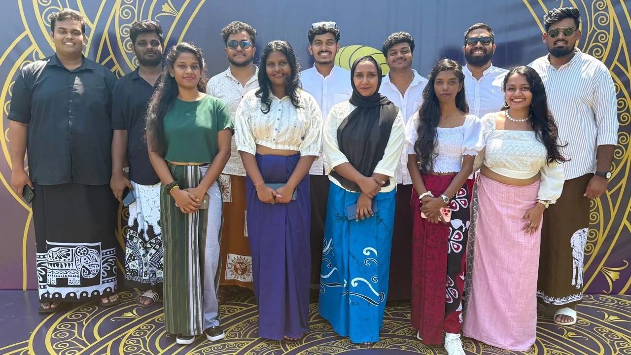 The SpectraTech team at the Sinhala and Tamil New Year celebration