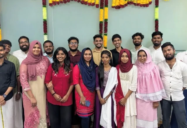 The SpectraTech team at the Thai Pongal celebration