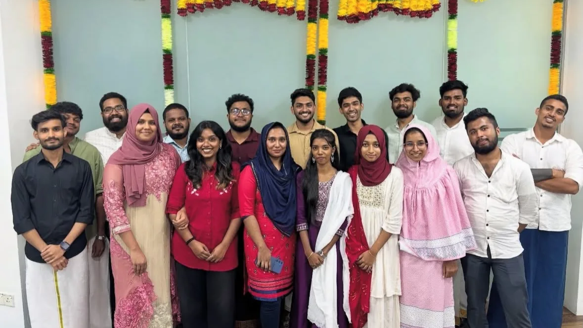 The SpectraTech team at the Thai Pongal celebration