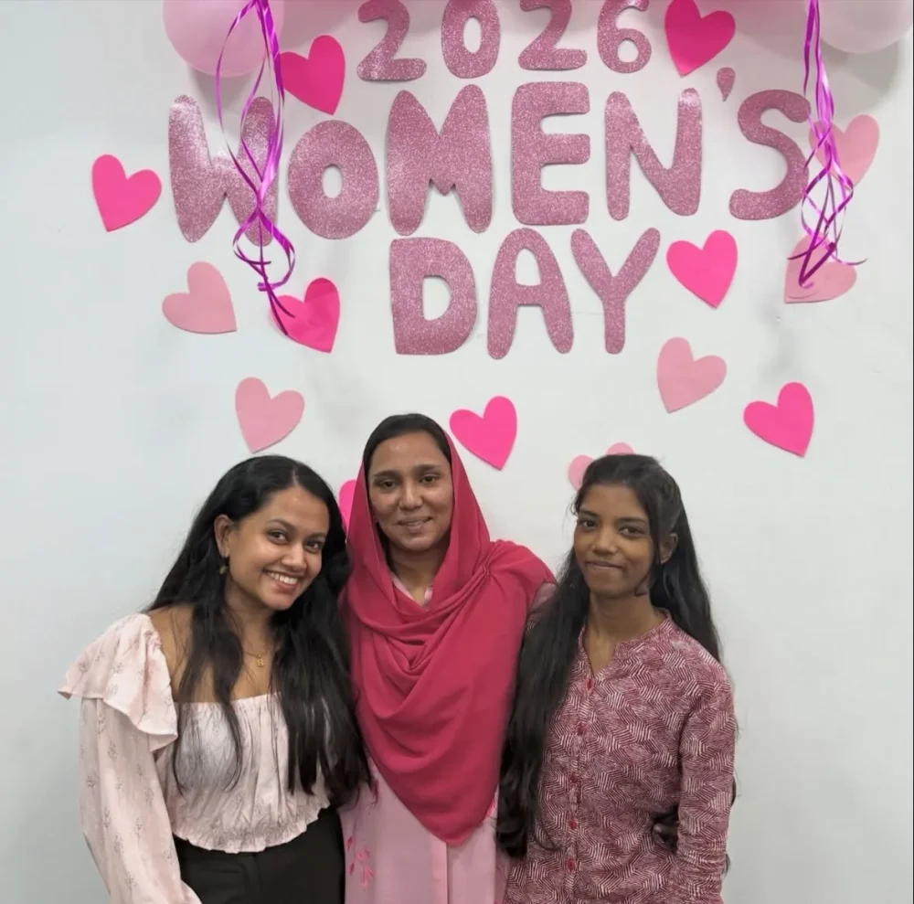 The SpectraTech team at the Women’s Day celebration