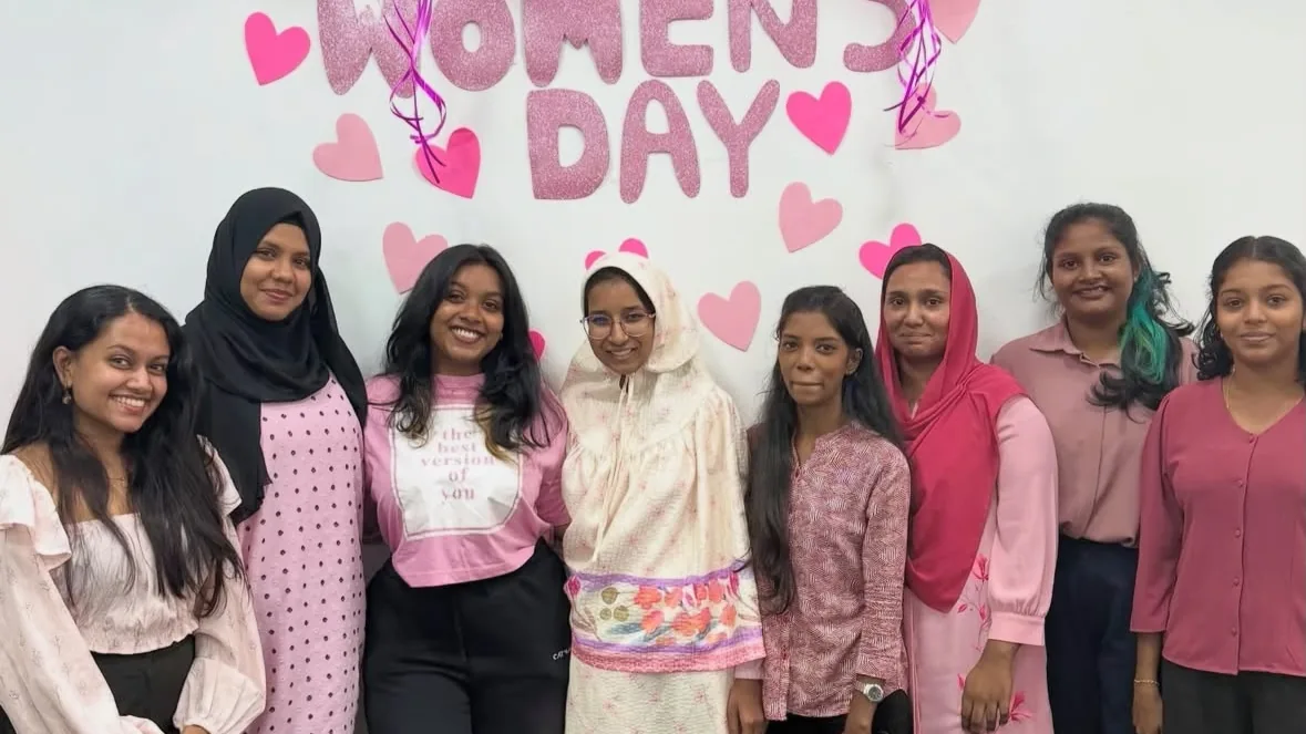 The SpectraTech team at the Women’s Day celebration